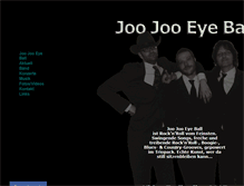 Tablet Screenshot of joojooeyeball.ch